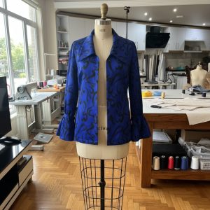 شومیز کت مدل آستین عروسکی کد a02